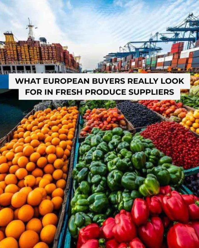 What European Buyers Really Look for in Fresh Produce Suppliers