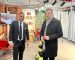 Egypt’s Minister of Agriculture visiting the Max Mark booth at Fruit Logistica Berlin during the international fresh produce exhibition.