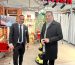 Egypt’s Minister of Agriculture visiting the Max Mark booth at Fruit Logistica Berlin during the international fresh produce exhibition.